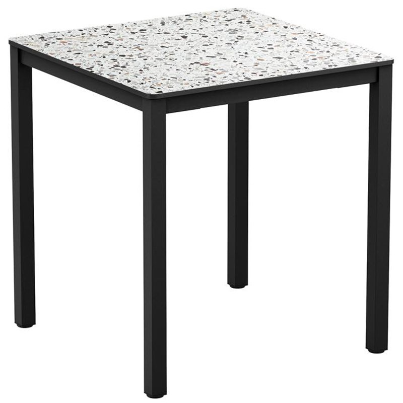 Nobis Furniture - Mixed Terrazzo Outdoor Square Dining Table - 4 Sizes