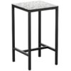 Nobis Furniture - Extrema Mixed Terrrazzo Outdoor Square Poseur Table - 4 Sizes