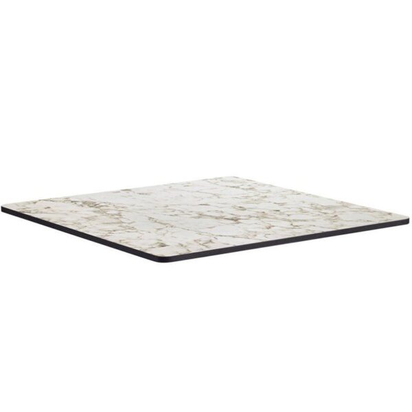 Nobis Furniture - Extrema HP Laminate Outdoor Table Top - Carrara Marble