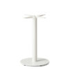 Nobis Furniture - NEXT DAY Forza Medium Round White Cast Iron Table Base - Dining Height