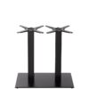 Nobis Furniture - NEXT DAY Forza Twin Rectangular Black Cast Iron Table Base