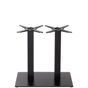 Nobis Furniture - NEXT DAY Forza Twin Rectangular Black Cast Iron Table Base