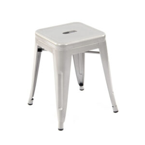 Nobis Furniture - French Bistro Low Stool - Grey