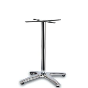Nobis Furniture - Fresh 4 Leg Polished Aluminium Table Base