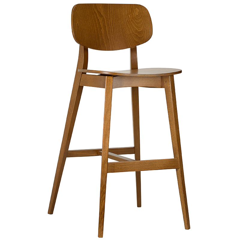 Nobis Furniture - LILY UPHOLSTERED HIGH STOOL - MADE TO ORDER