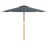 Nobis Furniture - Prince Parasol with Robust Nyatoh Frame - Choice of 3 Colours
