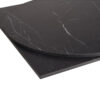 Nobis Furniture - Ultra HP Laminate Groove Fixing Outdoor Table Top - Black Marble