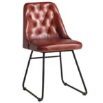 Nobis Furniture - Harland Vintage Leather Side Chair