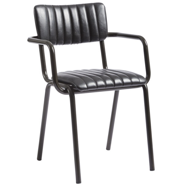 Nobis Furniture - Harlow Vintage Stacking Arm Chair