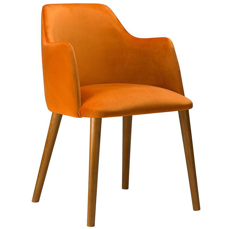 Nobis Furniture - ISABELLA FULLY UPHOLSTERED WAVED ARM CHAIR - MADE TO ORDER