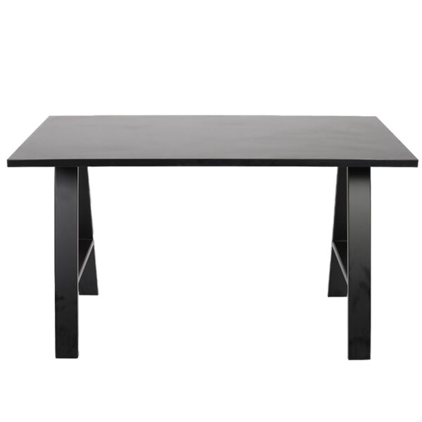 Nobis Furniture Industrial A Frame Rectangular Dining Table - 8 Finishes