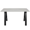 Nobis Furniture Industrial A Frame Rectangular Dining Table - 8 Finishes