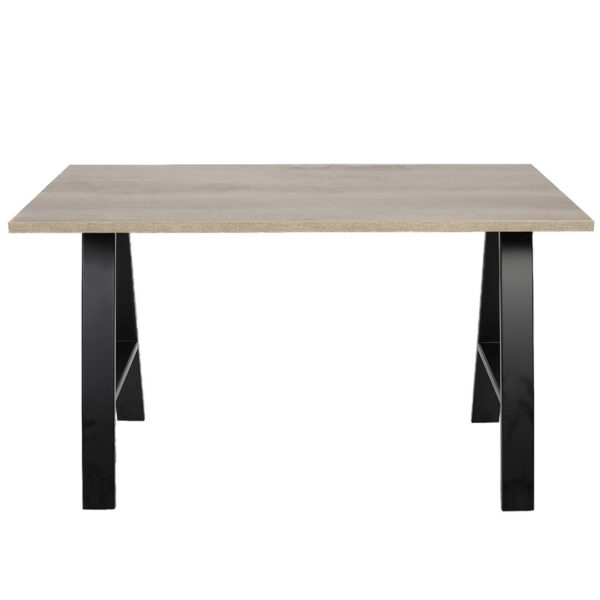 Nobis Furniture Industrial A Frame Rectangular Dining Table - 8 Finishes