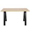Nobis Furniture Industrial A Frame Rectangular Dining Table - 8 Finishes