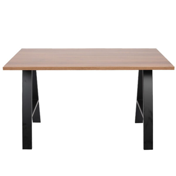 Nobis Furniture Industrial A Frame Rectangular Dining Table - 8 Finishes