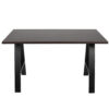 Nobis Furniture Industrial A Frame Rectangular Dining Table - 8 Finishes