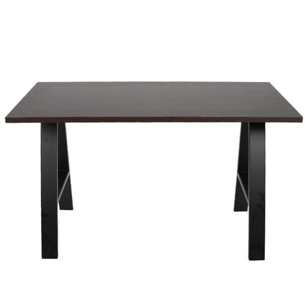 Nobis Furniture Industrial A Frame Rectangular Dining Table - 8 Finishes