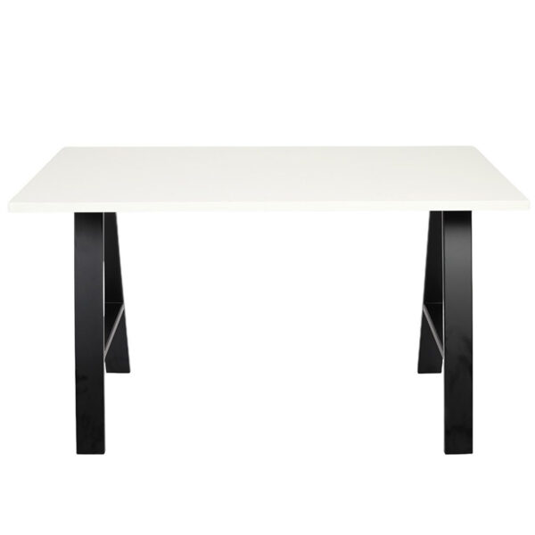 Nobis Furniture Industrial A Frame Rectangular Dining Table - 8 Finishes