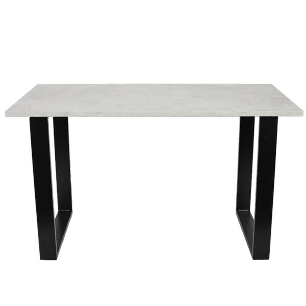 Nobis Furniture Industrial Box Frame Rectangular Dining Table - 8 Finishes