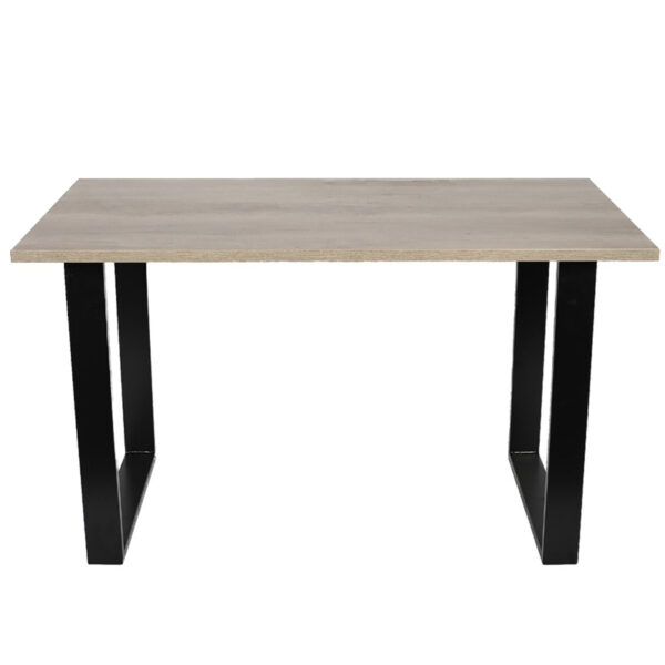 Nobis Furniture Industrial Box Frame Rectangular Dining Table - 8 Finishes