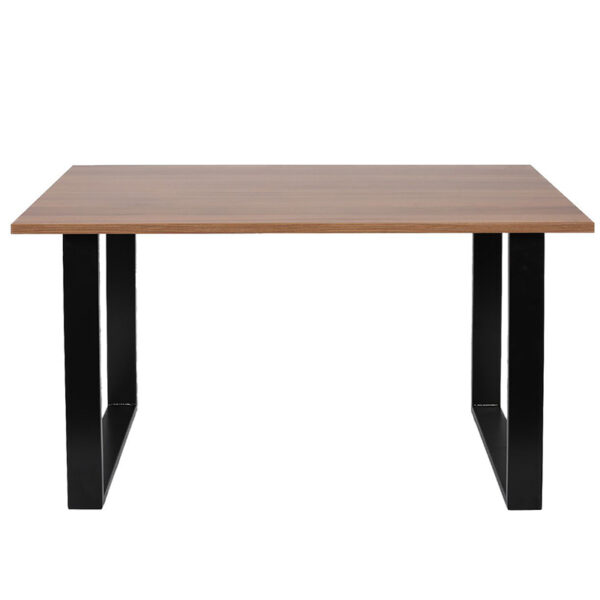 Nobis Furniture Industrial Box Frame Rectangular Dining Table - 8 Finishes