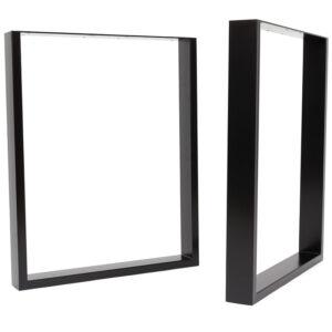 Nobis Furniture - Industrial Box Frame Twin Table Base