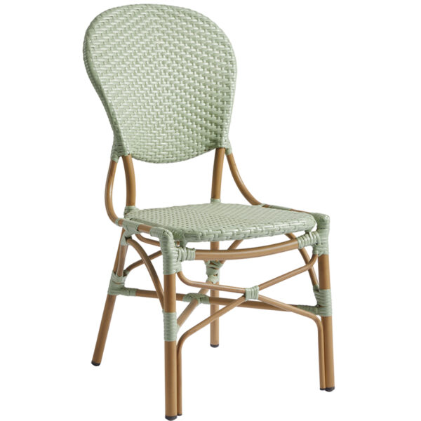 Nobis Furniture - Iris Outdoor Stacking Side Chair