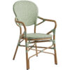 Nobis Furniture - Iris Outdoor Stacking Arm Chair