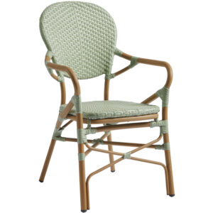 Nobis Furniture - Iris Outdoor Stacking Arm Chair