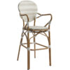 Nobis Furniture - Iris Outdoor Stacking Bar Stool Natural