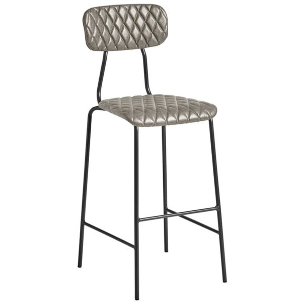 Nobis Furniture - Croft Faux Leather Bar Stool