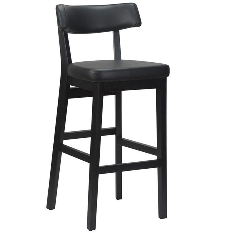 Nobis Furniture - Luca Black Frame High Stool