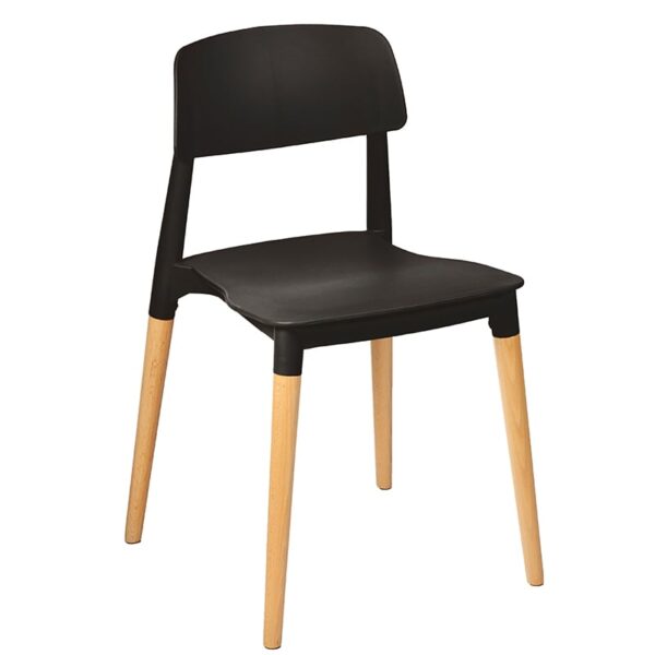Nobis Furniture - Luna Side Chair - Natural Wooden Beech Legs