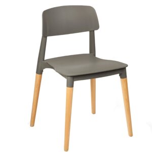 Nobis Furniture - Luna Side Chair - Natural Wooden Beech Legs
