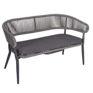 Nobis Furniture - Madrid Rope Weave Outdoor Stacking 2 Seater