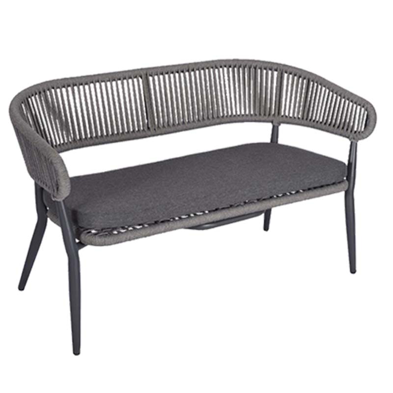 Nobis Furniture - Madrid Rope Weave Outdoor Stacking 2 Seater