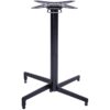 Nobis Furniture - Madrid 4 Leg Flip Top Steel Outdoor Table Base