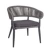 Nobis Furniture - Madrid Rope Weave Outdoor Stacking Lounge Chair