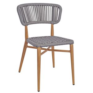 Nobis Furniture - Madrid Rope Weave Outdoor Side Chair