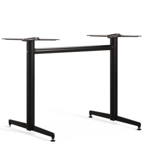 Nobis Furniture - Next Day Malaga Twin Steel Outdoor Table Base - Dining Height