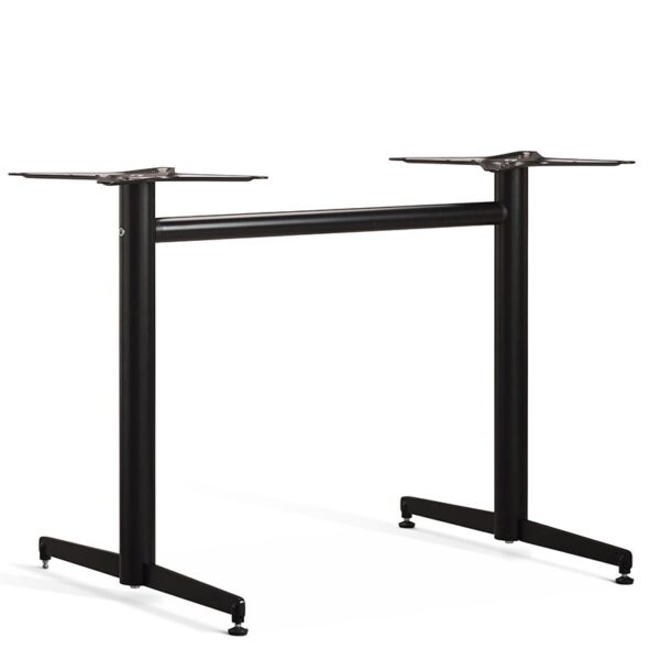 Nobis Furniture - Next Day Malaga Twin Steel Outdoor Table Base - Dining Height