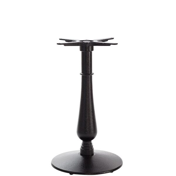 Nobis Furniture - NEXT DAY Manor Medium Black Outdoor Cast Iron Table Base