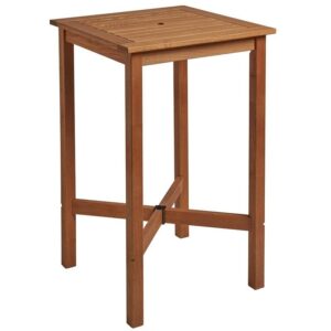 Nobis Furniture - More 2 Seater Solid Robinia Poseur Table - 700mm Square