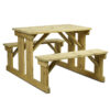 Newport Picnic Outdoor Bench - 8 Seater