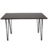 Nobis Furniture Next Day Hairpin Rectangular Dining Table - 8 Finishes