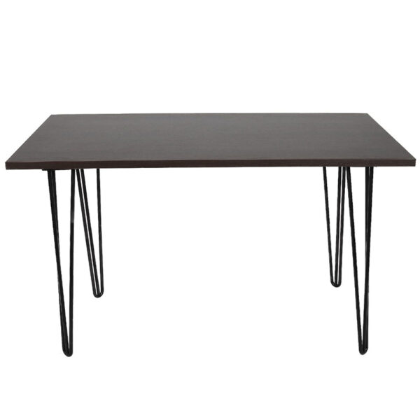 Nobis Furniture Next Day Hairpin Rectangular Dining Table - 8 Finishes
