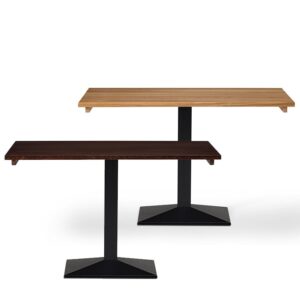 Nobis Furniture Next Day Cayen 1200mm x 700mm Solid Wood Dining Table - 2 Finishes