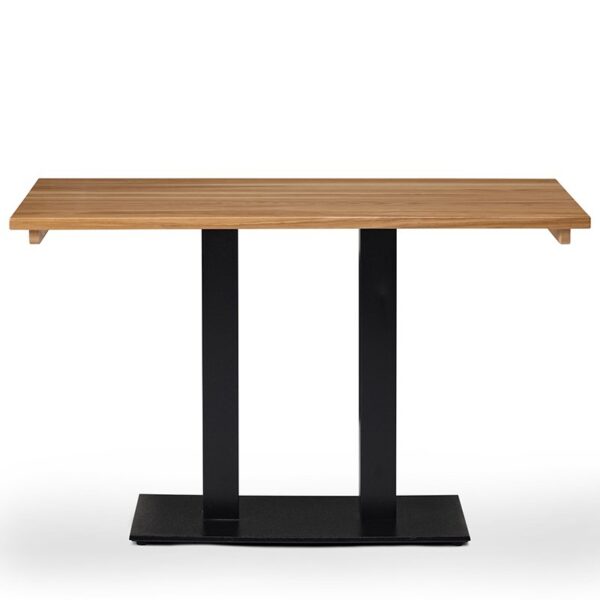 Nobis Furniture Next Day Lari 1200mm x 700mm Solid Wood Dining Table - 2 Finishes