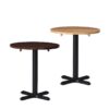 Nobis Furniture Next Day Mably 700mm Round Solid Wood Dining Table - 2 Finishes
