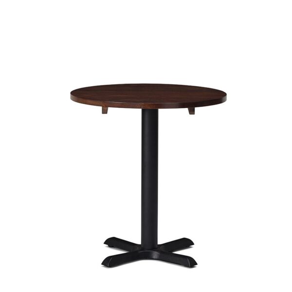 Nobis Furniture Next Day Mably 700mm Round Solid Wood Dining Table - 2 Finishes